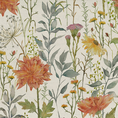 Floral Multi M2M - Delamere Printed Cotton Made to Measure Curtains Linen Voyage Maison