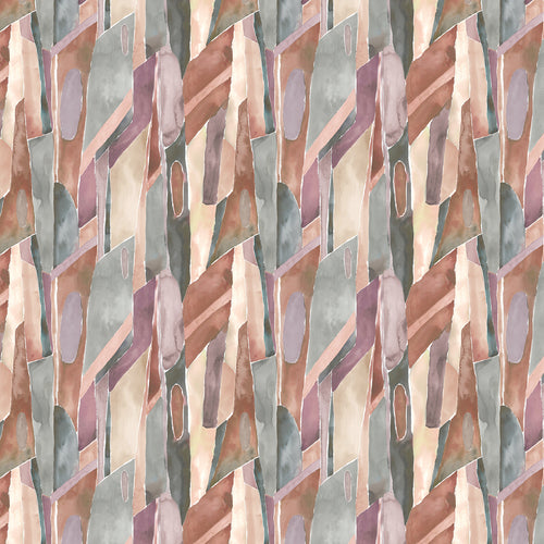  Samples - Delaunay  Wallpaper Sample Amber Voyage Maison