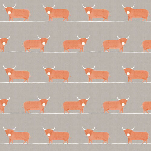 Samples - Dougalf Printed Fabric Sample Swatch Sandstone Voyage Maison