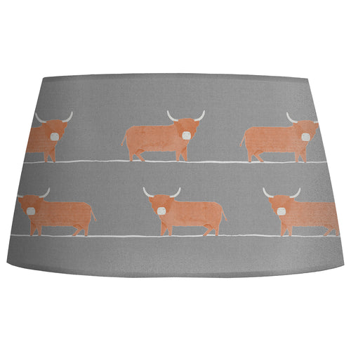 Animal Grey Lighting - Dougal Quintus Taper Lamp Shade Granite Voyage Maison