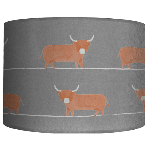 Animal Grey Lighting - Dougal Eva Lamp Shade Granite Voyage Maison