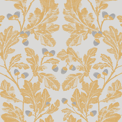  Samples - Dunrobin  Wallpaper Sample Mustard Voyage Maison