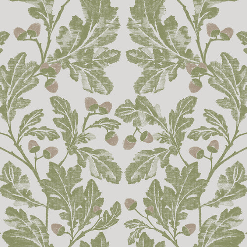  Samples - Dunrobin  Wallpaper Sample Olive Voyage Maison