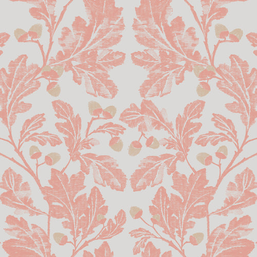 Floral Pink Wallpaper - Dunrobin  1.4m Wide Width Wallpaper (By The Metre) Sunset Voyage Maison