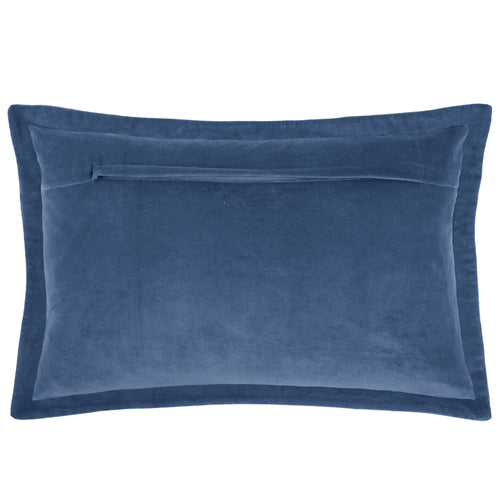 Voyage Maison Durga Embroidered Feather Cushion in Bluebell