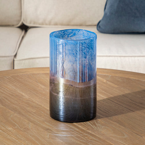Blue Glassware - Dwalin Hand-Blown Vase Cobalt Voyage Maison