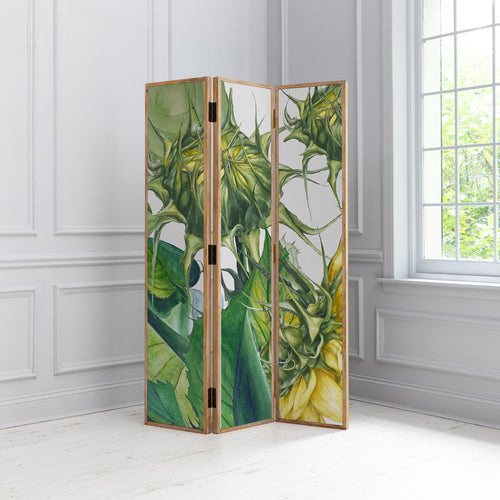 Floral Green Furniture - Easton Solid Wood Room Divider Fern Marie Burke