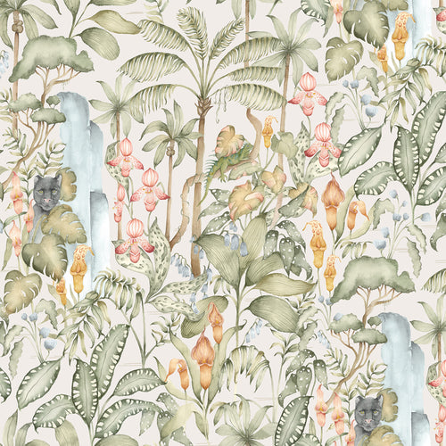  Samples - Elysian Canopy  Wallpaper Sample Moss Voyage Maison