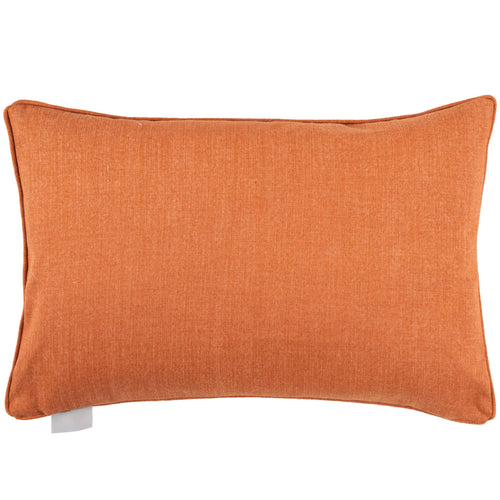 Floral Orange Cushions - Eden Leaves  Printed Feather Filled Cushion Sienna Additions