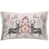 Voyage Maison Edo Printed Feather Cushion in Mulberry