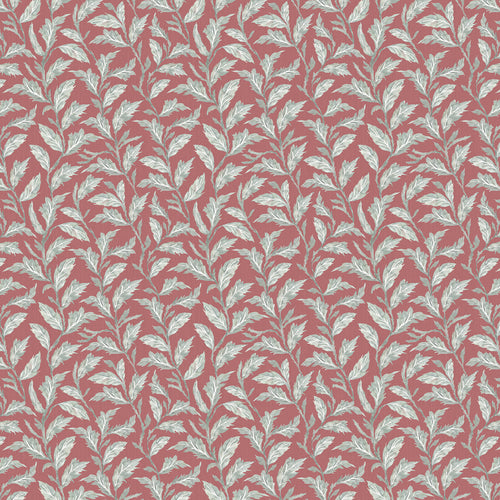 Floral Red Fabric - Eildon Printed Cotton Fabric (By The Metre) Amber Voyage Maison