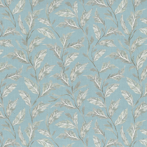 Floral Blue Fabric - Eildon Printed Cotton Fabric (By The Metre) Bluebell Voyage Maison