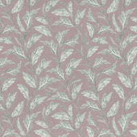  Samples - Eildon Printed Fabric Sample Swatch Mauve Voyage Maison