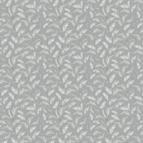 Floral Grey Fabric - Eildon Printed Cotton Fabric (By The Metre) Stone Voyage Maison