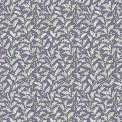 Floral Purple Fabric - Eildon Printed Cotton Fabric (By The Metre) Violet Voyage Maison