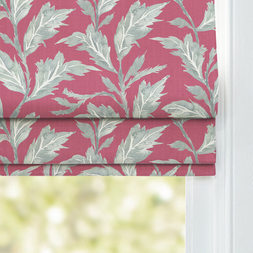 Floral Pink M2M - Eildon Printed Cotton Made to Measure Roman Blinds Fuchsia Voyage Maison