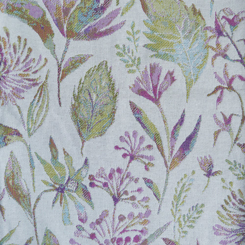 Floral Purple Fabric - Elder Woven Jacquard Fabric (By The Metre) Lilac Voyage Maison