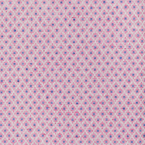 Geometric Pink Fabric - Elmore Woven Jacquard Fabric Heather Voyage Maison