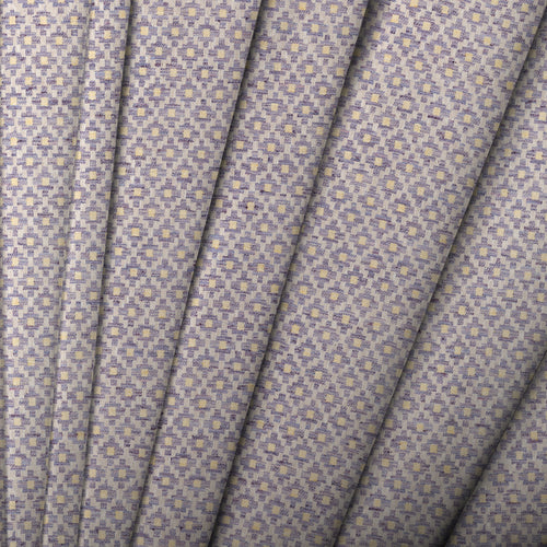 Check Purple M2M - Elmore Woven Jacquard Made to Measure Roman Blinds Default Voyage Maison