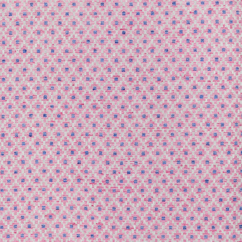 Check Pink M2M - Elmore Woven Jacquard Made to Measure Roman Blinds Default Voyage Maison