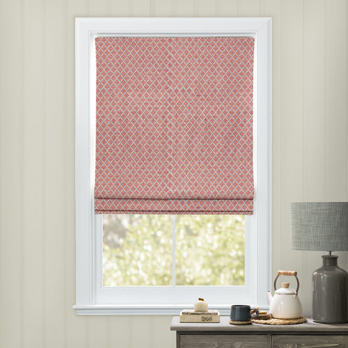 Check Orange M2M - Elmore Woven Jacquard Made to Measure Roman Blinds Default Voyage Maison