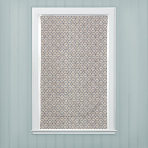 Check Blue M2M - Elmore Woven Jacquard Made to Measure Roman Blinds Default Voyage Maison