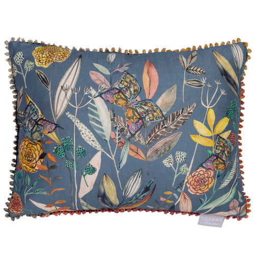Voyage Maison Elora Orchard Printed Feather Cushion in Twilight