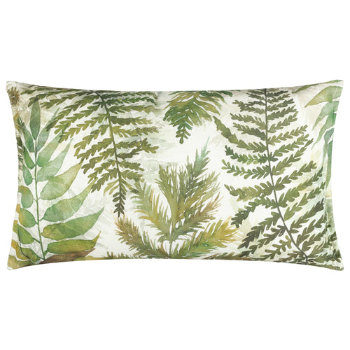 Check Green Cushions - Elowen Reversible Outdoor Polyester Filled Cushion Moss Voyage Maison