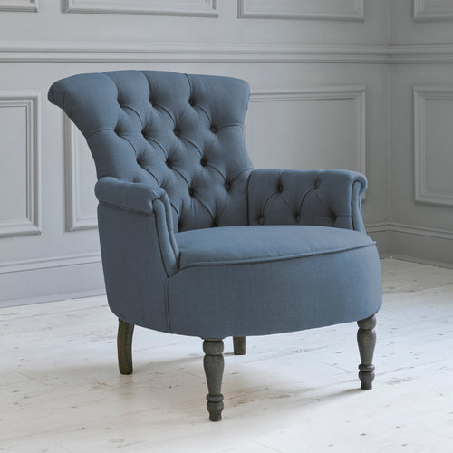 Plain Blue Furniture - Elsie Tivoli Chair Bluebell Voyage Maison