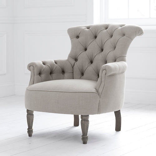 Voyage Maison Elsie Arielli Clearance Chair in Linen