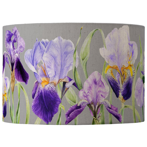 Floral Purple Lighting - Elva Eva Lamp Shade Damson Voyage Maison