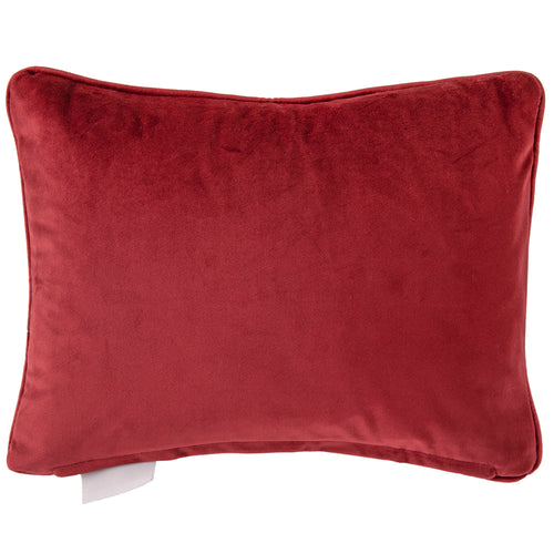 Voyage Maison Elysium Printed Linen Feather Cushion in Russet