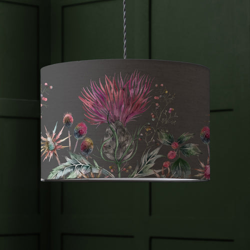 Floral Black Lighting - Elysium Eva Lamp Shade Onyx Voyage Maison