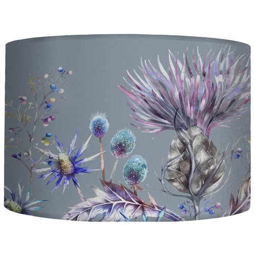 Floral Purple Lighting - Elysium Eva Lamp Shade Sapphire Voyage Maison