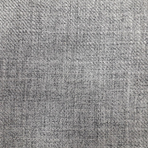Plain Grey Fabric - Emilio Textured Woven Fabric (By The Metre) Graphite Voyage Maison