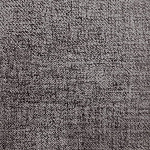 Plain Grey Fabric - Emilio Textured Woven Fabric (By The Metre) Pewter Voyage Maison