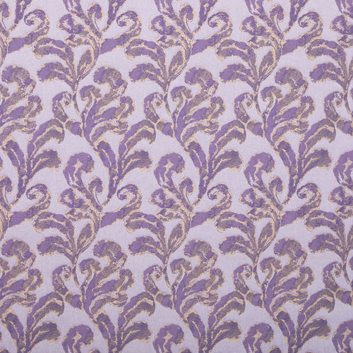  Purple Fabric - Emmington Woven Jacquard Fabric (By The Metre) Violet Voyage Maison