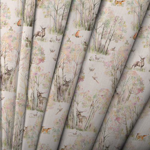 Animal Cream M2M - Enchanted Forest Printed Made to Measure Roman Blinds Default Voyage Maison