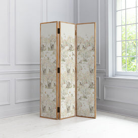 Voyage Maison Enchanted Forest Solid Wood Room Divider in Cream