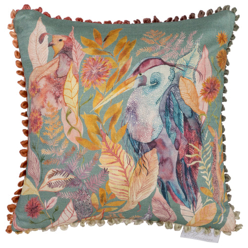Voyage Maison Ennerdale Forest Printed Feather Cushion in Forest