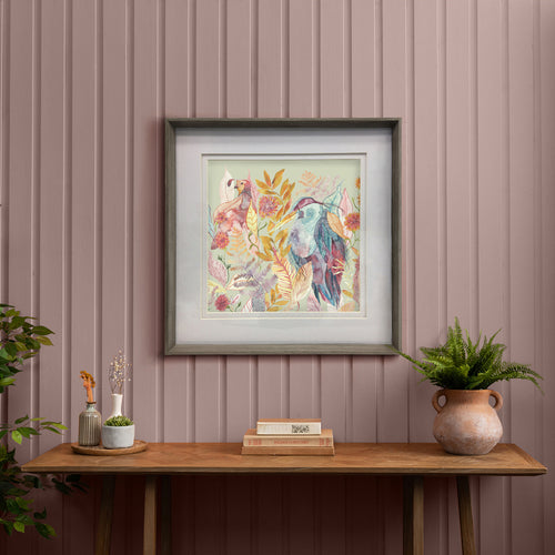 Animal Pink Wall Art - Ennerdale Forest  Framed Print Nut/Harvest Voyage Maison