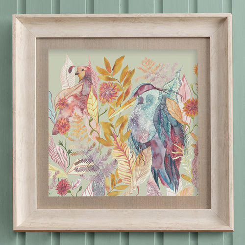 Animal Pink Wall Art - Ennerdale Forest  Framed Print Birch/Harvest Voyage Maison