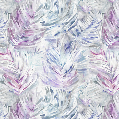 Samples - Equador Printed Fabric Sample Swatch Violet Voyage Maison