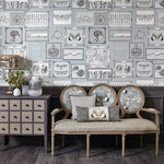Voyage Maison Expedition 1.4m Wide Width Wallpaper in Ash