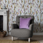 Voyage Maison Expressions 1.4m Wide Width Wallpaper in Ironstone