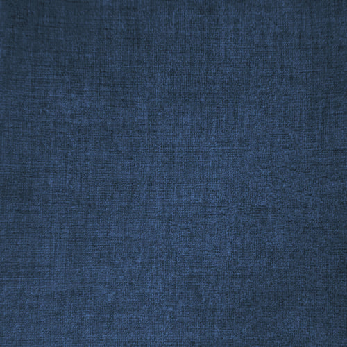 Plain Blue Fabric - Fabian Plain Velvet Fabric (By The Metre) Indigo Voyage Maison