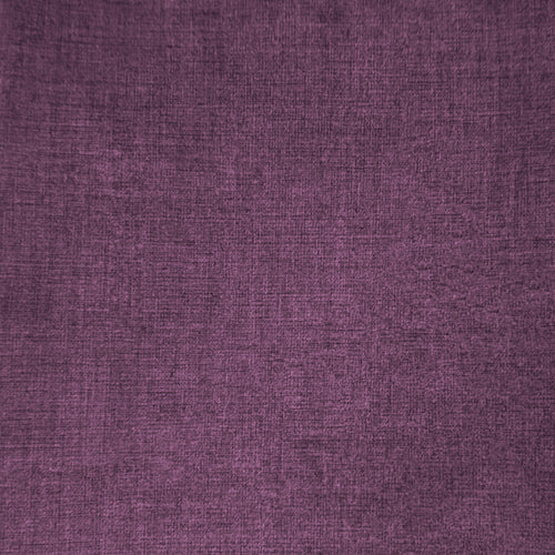 Plain Purple Fabric - Fabian Plain Velvet Fabric (By The Metre) Plum Voyage Maison