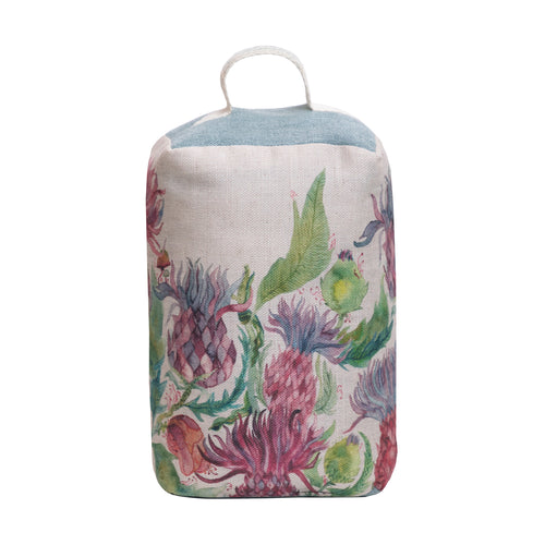 Floral Pink Accessories - Fairytale Bristles  Door Stop Damson Voyage Maison