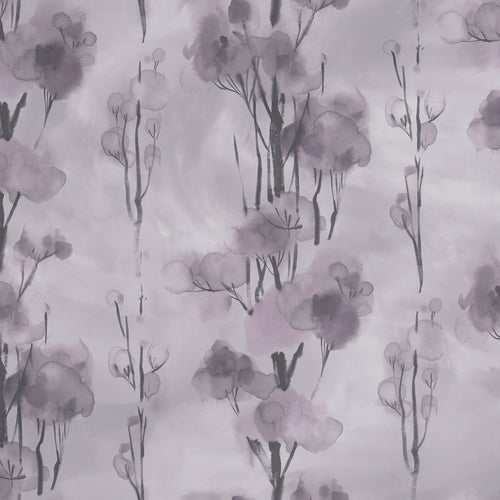  Purple Wallpaper - Faunus  1.4m Wide Width Wallpaper (By The Metre) Truffle Voyage Maison