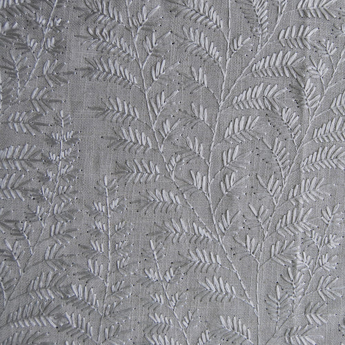 Samples - Fernbank  Fabric Sample Swatch Silver Voyage Maison
